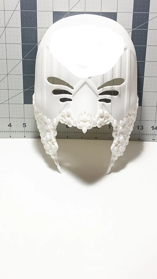 3D Printed Inspired Replica Fan Art Mask for Cosplay ©2024 - Image 4 of 4