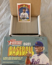 2021 Topps Heritage High Number COMPLETE SET Base w/ SP Cards 501-725 +216