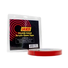 Double-Sided Adhesive Acrylic Foam Tape - Dark Gray, Permanent -Size 1/4” x 20YD