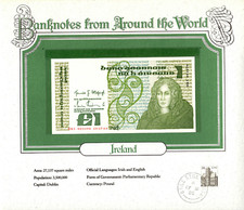 World Banknotes Ireland 10-07-1984 1 pound UNC P 70c UNC Low DKI 003490
