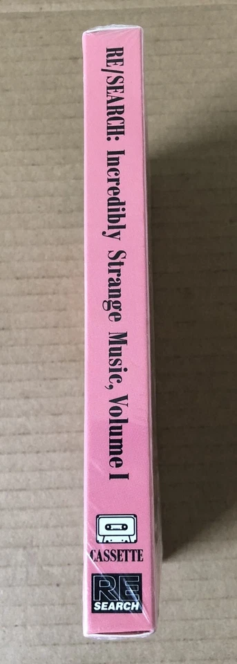 RE/SEARCH INCREDIBLY STRANGE MUSIC Volume 1 - Cassette Tape NEW!!! - Image 4 of 4