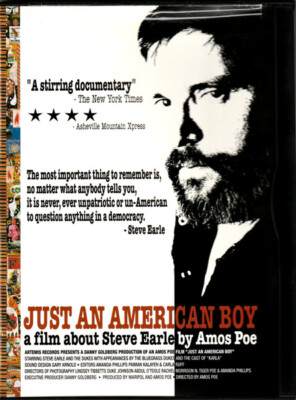 Steve Earle - Just An American Boy - A Film About Steve Earle By Amos Poe (DVD-V