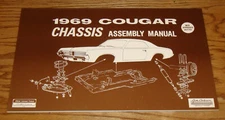 1969 Mercury Cougar Chassis Assembly Manual 69 XR7
