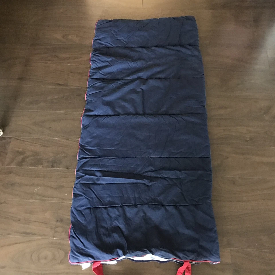 SACO DE DORMIR A CUADROS POTTERY BARN KIDS Madras enrollable tiene nombre bordado VOLUNTAD Foto 4 de 4