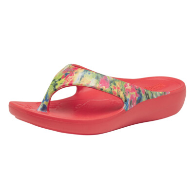 Alegria Womens Ode Recovery Thong Sandal - Itchycoo  NEW