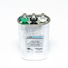 Supco Capacitor Oval Dual Run 35 + 5 uf mfd 370/440 Volts for HVAC Motors