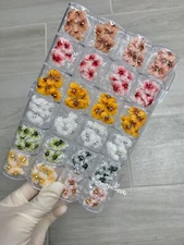 100pcs or 200pcs 3D Acrylic Nail Flowers | Acrylic Nail Art | Flower Nail Charm