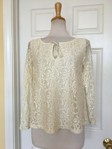 HOLLISTER lace top size S