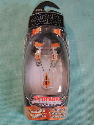 Star Wars Titanium Series Sebulba's Pod Racer