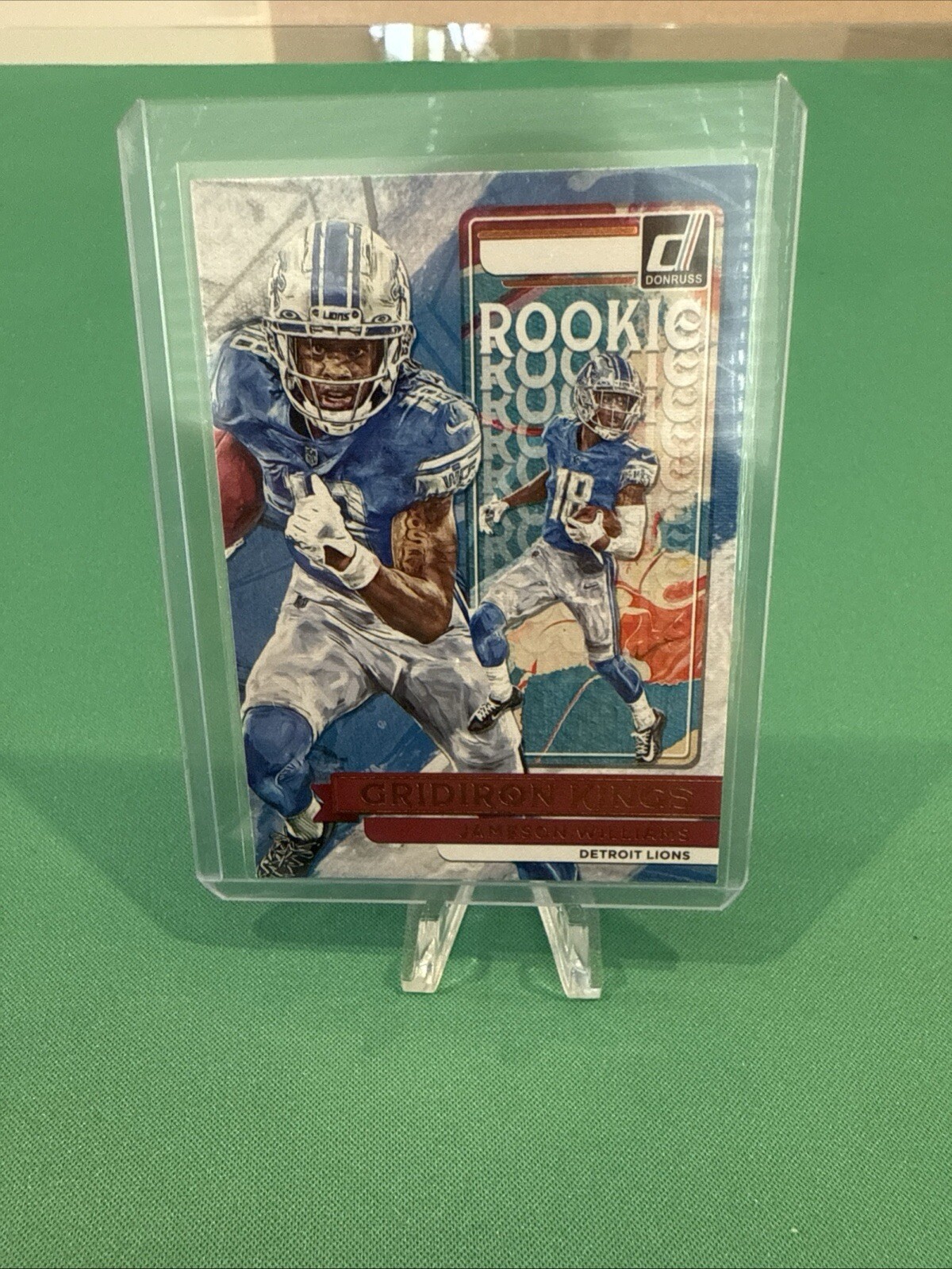 2022 Panini Donruss - Rookie Gridiron Kings #RGK-7 Jameson Williams (RC)