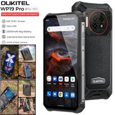 Global OUKITEL WP19 PRO 4G LTE Rugged Phone Android 13 Mobile Waterproof 256GB