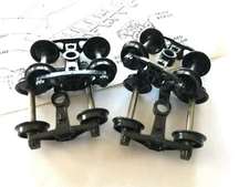 Athearn HO Part #90400 Bettendorf Type Freight Trucks - 2 Pairs!  NEW