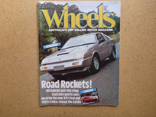 AUSTRALIAN WHEELS CAR MAGAZINE- MAY 1982