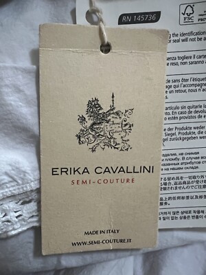 Erika Cavallini Semi-Couture Black Leather Waist Belt L NWT  display picture 1