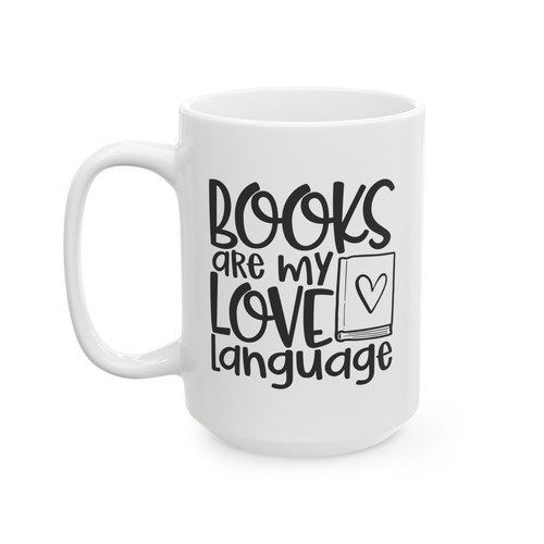 Bücher sind meine Liebessprache Kaffeebecher Buch Liebhaber Geschenke Geburtstagsgeschenk für Schwester - Bild 15 von 17