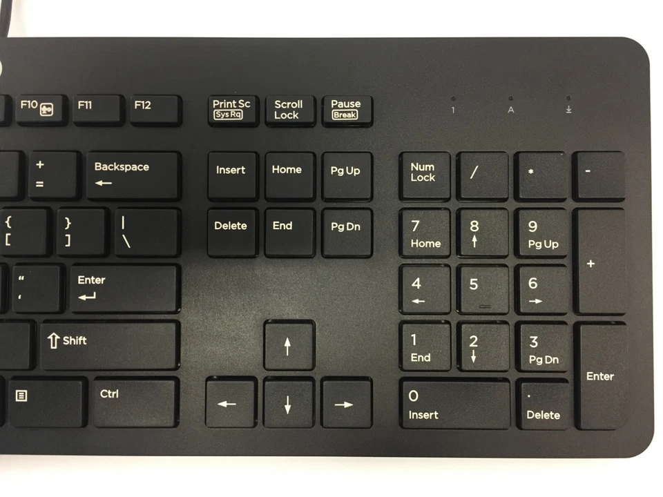 HP USB Keyboard Slim Wired For Professional Business Use Computer PC Desktop - Image 3 of 4