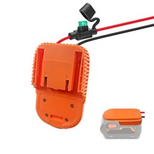 Power Wheels Adapter for Ridgid AEG 18V Hyper Li-Ion Battery Dock Power Connecto