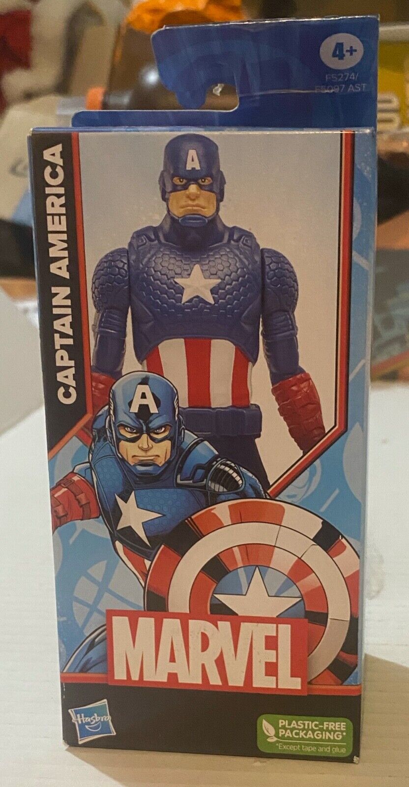 New Hasbro 6" Captain America Figure