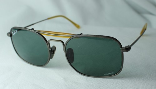 RAY-BAN SONNENBRILLE TITANIUM *RB 8062 9208/3R* NEU Polarisiert - Chromance