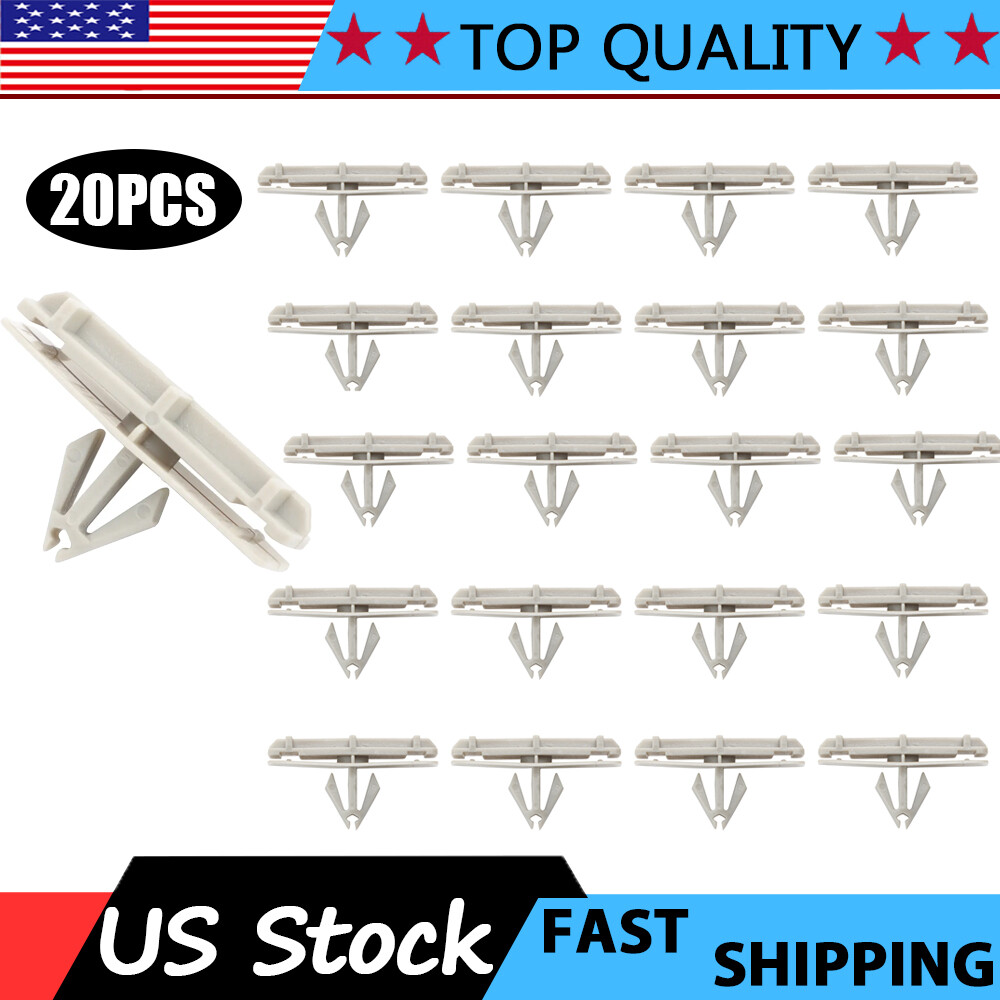 20x Fender Flare Moulding Clip For Chrysler Jeep Liberty Wrangler 55157055-AA