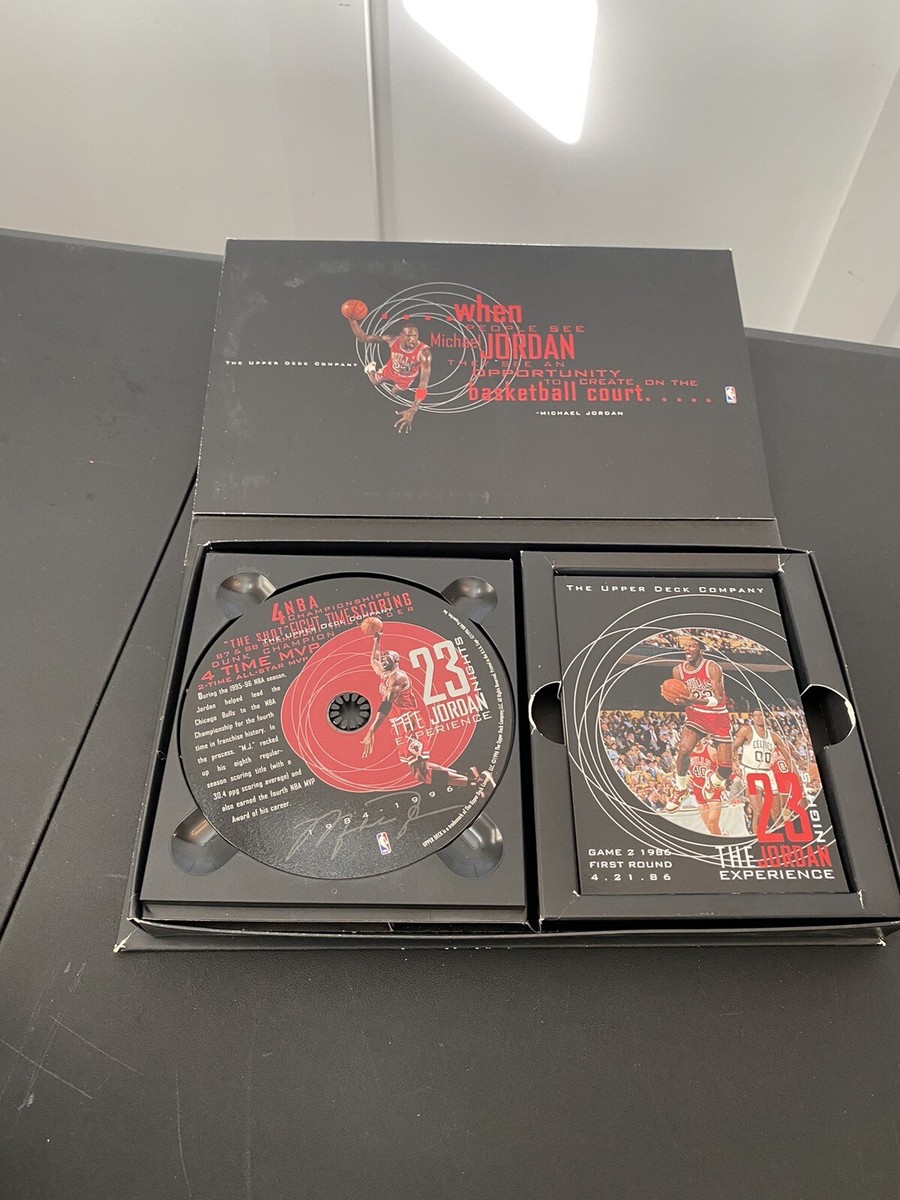 1996 Upper Deck 23 Nights The Jordan Experience Box Set Jumbo