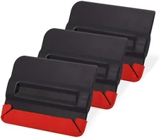 3 Pcs 4inch Magnet Squeegee w/ EVA Felt Edge for Car Vinyl Wrap Application Tool