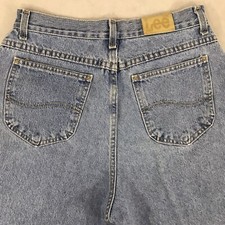 Vintage LEE Shorts Women  s 14 31 Waist Mom Jeans USA High Waisted 80s 90s