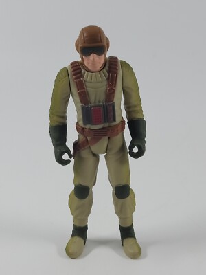 1999 Star Wars Rebel Speeder Pilot Power Of The Force Action Figure Hasbro LFL