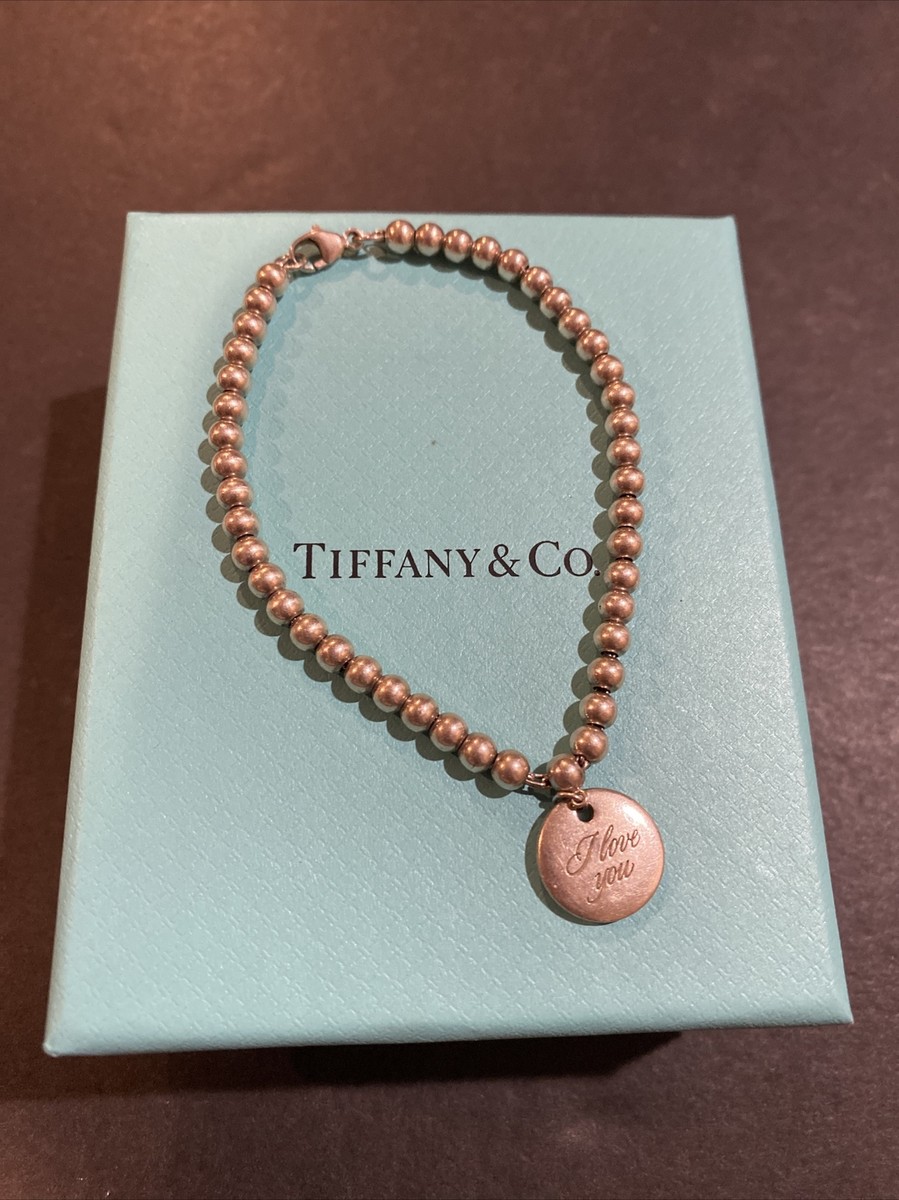 Bead Bracelet Tiffanys Love Bracelet Tiffany Mini Heart Tag Bead