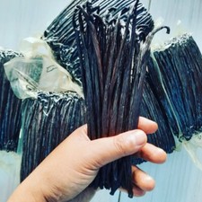 1KG Vanilla Beans Planifolia Grade A 16-18cm  Organic Whole Pods