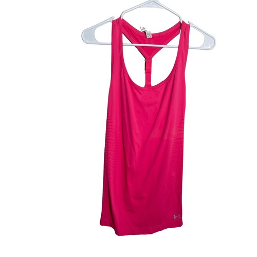 Under Armour T-Shirt Women's Medium Heatgear Tank Top Racerback Sleeveless