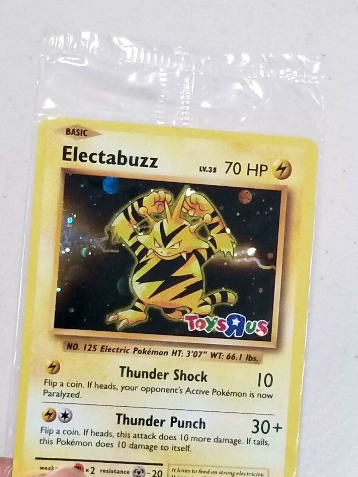 Electabuzz New Sealed Promo Toys R Us Pokemon Card 41/108 XY Evolutions