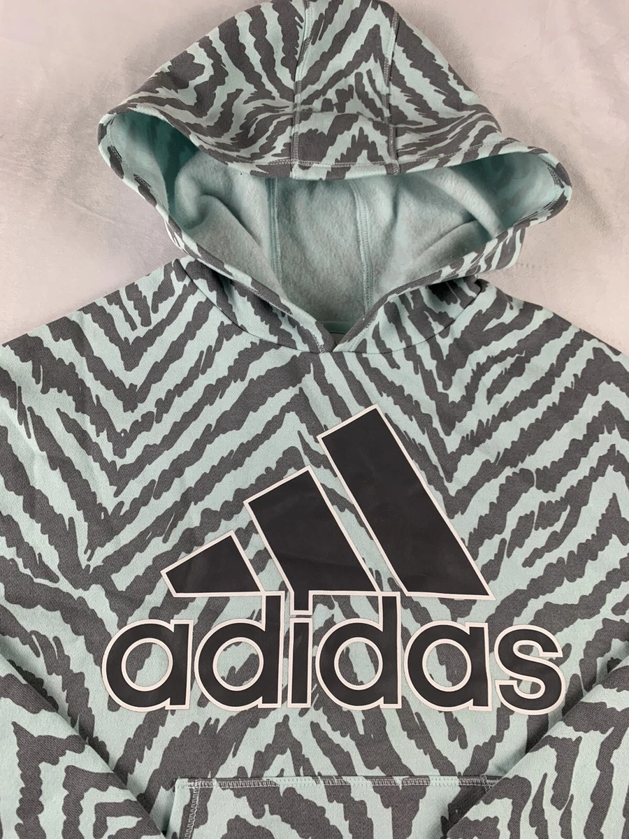Adidas top zebra sweatshirt