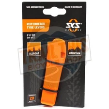 SKS Bicycle Tyre/Tire Levers Orange Super Light MTB ROAD 20Grams Pair