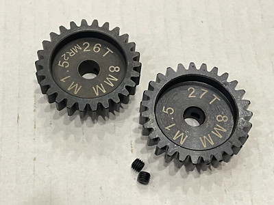 45 HD Steel 1.5Mod 35T Ingranaggio Cilindrico E Pignone 11T