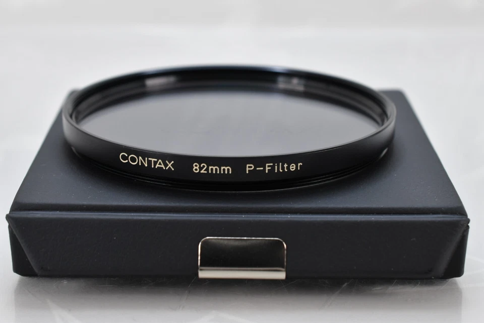 🌸[Unused] Contax P-Filter P Filter 82mm Kyocera w/Case Box From Japan - Image 2 of 4