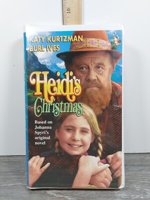 Heidi's Christmas, VHS, Clamshell, Burl Ives, Katy Kurtzman, Sealed, #1330