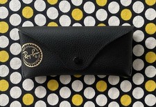 Ray-Ban Faux Leather Black Sunglass Case