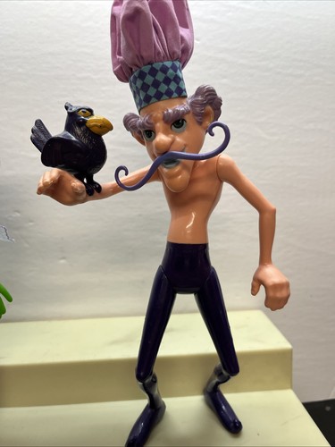 Vintage 1980s Strawberry Shortcake Villain Sour Grapes & Pie Man W Pet Crow W4 - Picture 2 of 5
