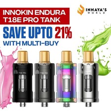 Innokin Tank Endura T18E T22 Pro Tank Only | 2ML Tank Capacity | New Color
