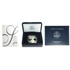 2008-W $1 1-oz Proof American Silver Eagle Box, OGP, &COA