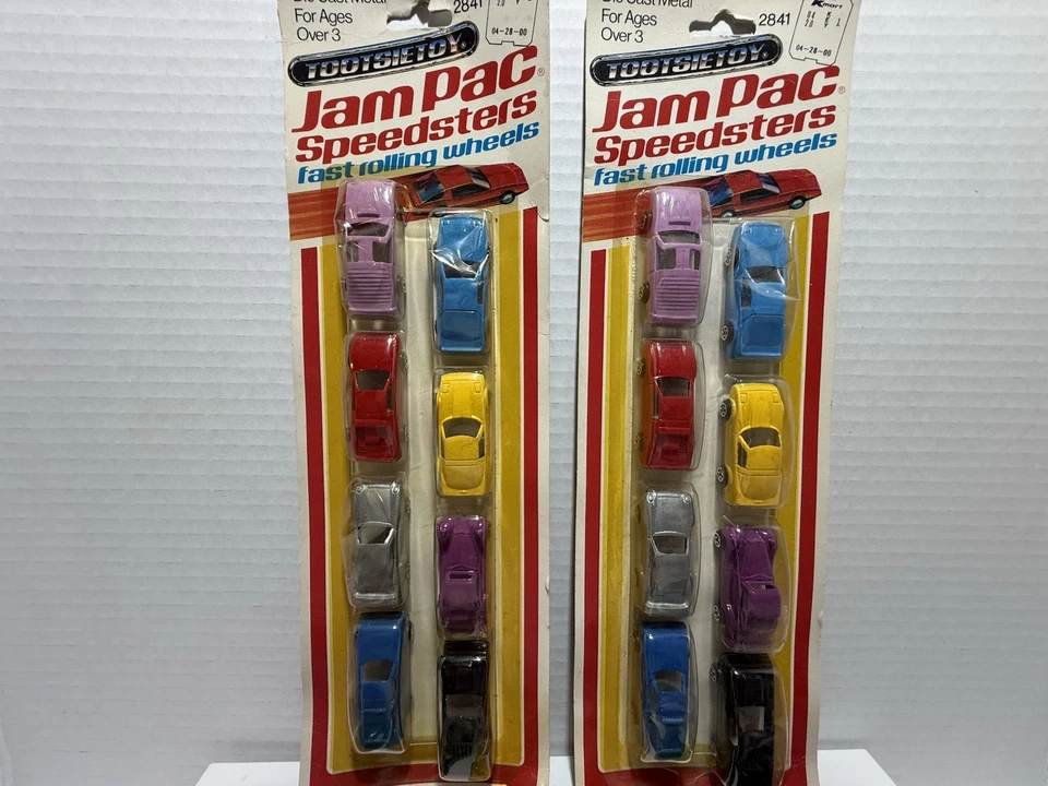 Huge Lot of Mid-80s HO Railroad Vehicles - Tootsietoy Jam Pack Speedsters - Image 2 of 4