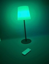 Cordless Solar Table Lamp Waterproof Outdoor Dimmable Night Light Remote Control