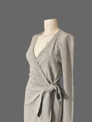 DVF DIANE von FURSTENBERG Linda Wrap Dress Cashmere Angora Wool Blend Gray sz S | eBay DVF DIANE von FURSTENBERG Linda Wrap Dress Cashmere Angora Wool Blend Gray sz S | eBay
