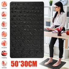 Portable Pressure Point Massage Pad Feet Acupressure Mat Foldable Foot Massager