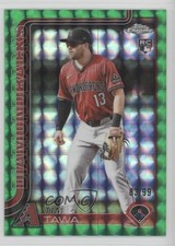 2025 Topps Chrome Update Green Geometric Refractor 83/99 Tim Tawa #USC104 1az7