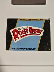 Who Framed Roger Rabbit NES 1989 Complete CIB Video Game + Styrofoam Insert