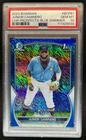 2023 Bowman Junior Caminero Chrome Blue Shimmer Refractor 1st #/150 PSA 10