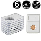 6 Pack 22mm Slab Coin Snap Holder 4 US $5 Liberty Head Half Eagle Gold Dollar