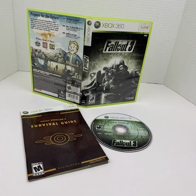 Fallout 3 Microsoft Xbox 360 (2008) Complete